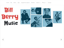 Tablet Screenshot of billberrymusic.com